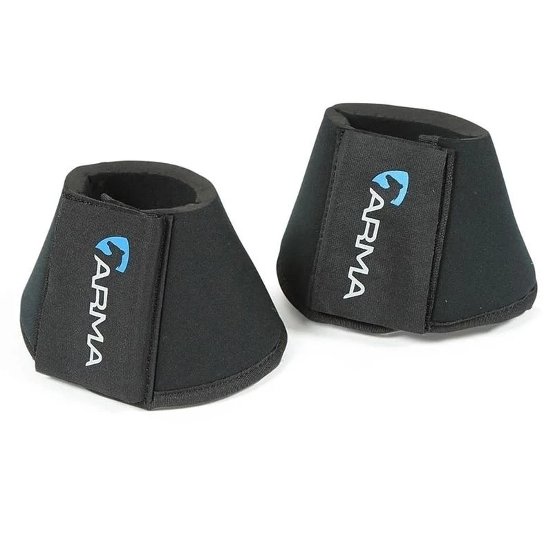 Shires ARMA Neoprene Over Reach Boots - Black 1 Shires ARMA Neoprene Over Reach Boots - Black