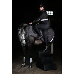 Amigo Reflectech Competition Sheet - Grey/Black -Cheap Equine Nest Store 313278 800 800