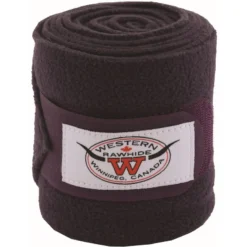 Western Rawhide Anti-Pilling Polo Wraps - Purple