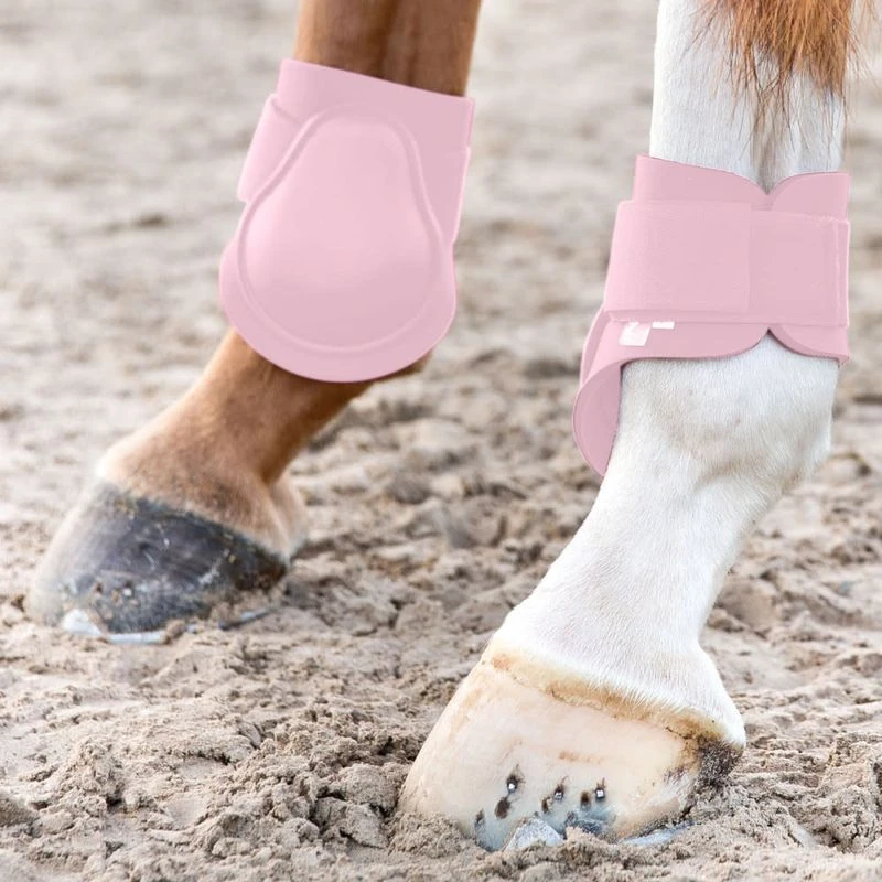 Horze Fetlock Boots - Lady Light Pink 3 Horze Fetlock Boots - Lady Light Pink - Image 3