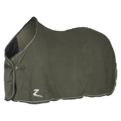 Horze Fleece Show Cooler - Lichen Dark Grey/Silver -Cheap Equine Nest Store 387445 800 800