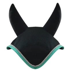 Woof Wear Ergonomic Ear Net - Black/Mint