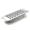 Centaur Stainless Steel Grated Stirrup Pads - Stainless Steel