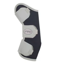 Amigo Ripstop Travel Boots - Navy/Silver