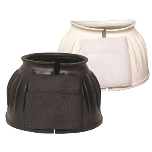 Nunn Finer Velcro Bell Boot - Black -Cheap Equine Nest Store 406005 800 800
