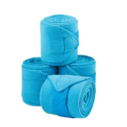 Saxon Coordinate Fleece Bandages 4 Pack - Blue