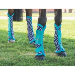 Shires ZEB-TEK Fly Boots - Zebra