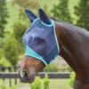 Weatherbeeta Comfitec Fine Mesh Mask W/Ears - Navy/Turquoise