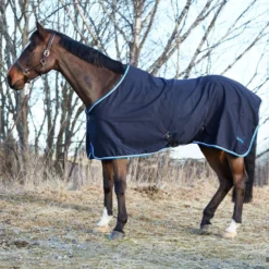 Horze Glasgow Summer Cooler Blanket - Dark Blue -Cheap Equine Nest Store 416922 800 800