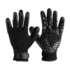 Horze Super Touch Grooming Gloves - Black