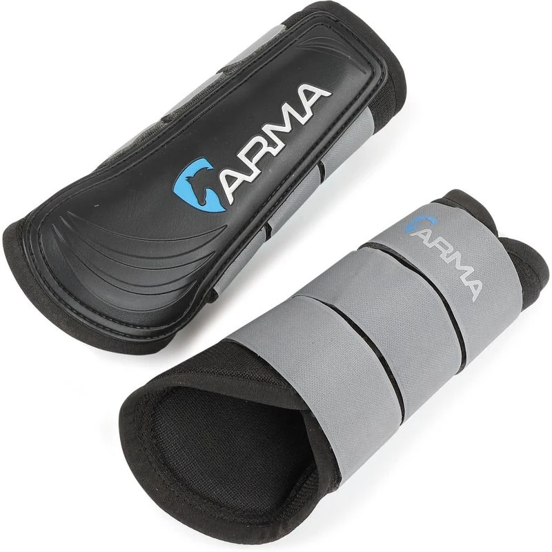 Shires ARMA Air Motion Brushing Boots - Grey 1 Shires ARMA Air Motion Brushing Boots - Grey