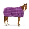 Equi-Essentials Pony EZE-Care Stable Sheet - Purple Plaid