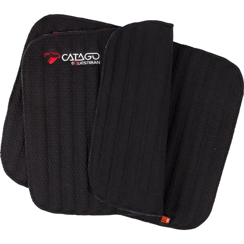 Catago FIR-Tech Leg Wraps - Black 1 Catago FIR-Tech Leg Wraps - Black