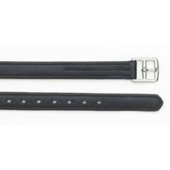Camelot Covered Stirrup Leathers - Black