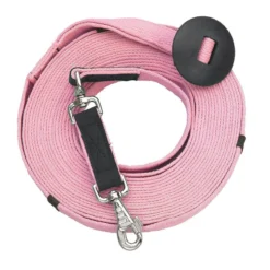 Centaur Cotton Web 35ft Lunge W/Donut - Ice Pink