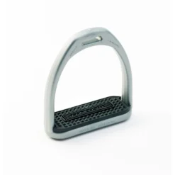 Compositi Profile Adult Stirrups - Grey/Black Pad