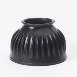 Centaur EcoPure Ribbed Bell Boots-Transparent Gum - Black