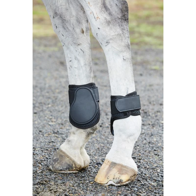 Weatherbeeta Lite Fetlock Boots - Black 9 Weatherbeeta Lite Fetlock Boots - Black - Image 9