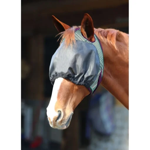 Kensington UViaitor Dartless Fly Mask W/Web Trim And Forelock Opening - Imperial Jade -Cheap Equine Nest Store 445845 800 800