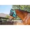 Kensington UViaitor Dartless Fly Mask W/Web Trim And Forelock Opening - Atlantis