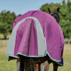 Weatherbeeta Comfitec Premier Freedom Pony Detach-A-Neck Medium - Purple/Navy/Mint -Cheap Equine Nest Store 447824 800 800