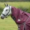 Weatherbeeta Comfitec Plus Dynamic II Neck Rug Lite - Maroon/Grey/White