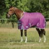 Weatherbeeta Comfitec Premier Freedom Pony Standard Neck Lite - Purple/Navy/Mint