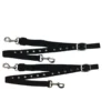 Kincade Nylon/Elastic Adjustable Side Lines - Black