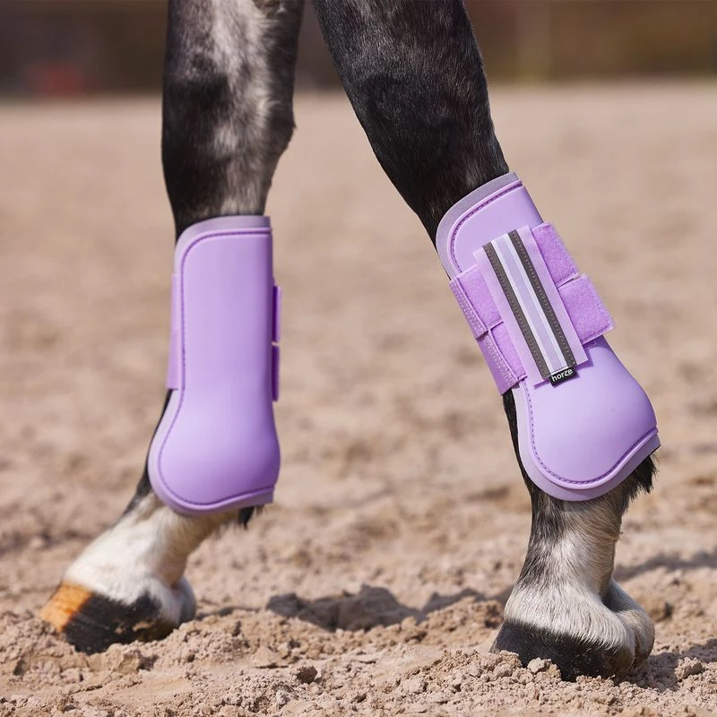 Horze Adepto Tendon Boots - Languid Lavender Purple 3 Horze Adepto Tendon Boots - Languid Lavender Purple - Image 3