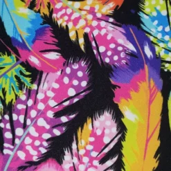 Jammies Designer Hood - Vibrant Feathers