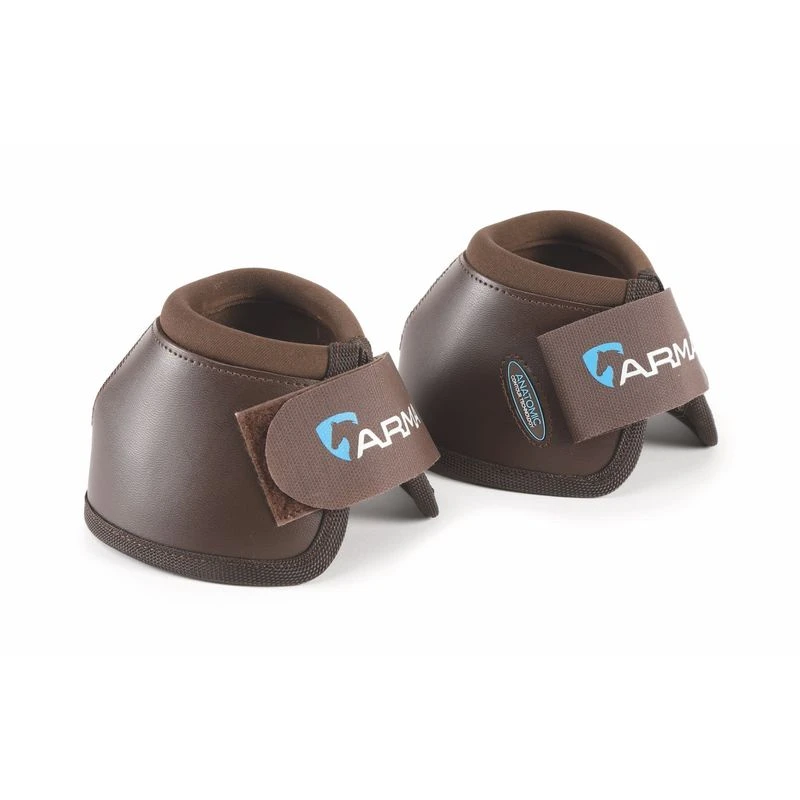 Shires ARMA Neoprene Over Reach Boots - Brown 1 Shires ARMA Neoprene Over Reach Boots - Brown