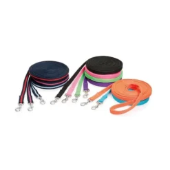 Shires Soft Feel 26ft Lunge Line - Black