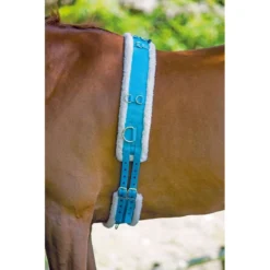 Shires Nylon Roller With Fleece Padding - Blue