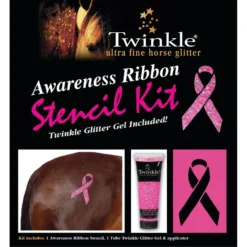 Twinkle Breast Cancer Awareness Stencil Kit - Pink
