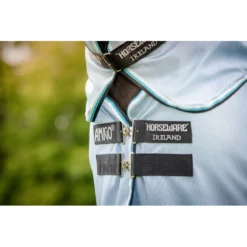 Amigo Bug Rug - Azure Blue/Black/White/Blue -Cheap Equine Nest Store 485337 800 800