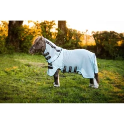 Amigo Petite Bug Rug - Azure Blue/Black/White/Blue