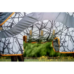 Amigo 3-in-1 CamoFly - Grey/Orange -Cheap Equine Nest Store 488342 800 800