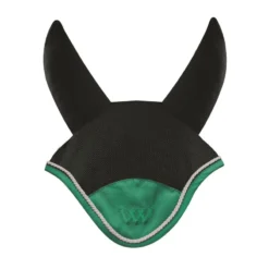 Woof Wear Ergonomic Ear Net - Black/British Racing Green