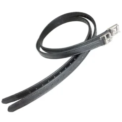 Nunn Finer Nylon Center 3/4 Stirrup Leathers - Black