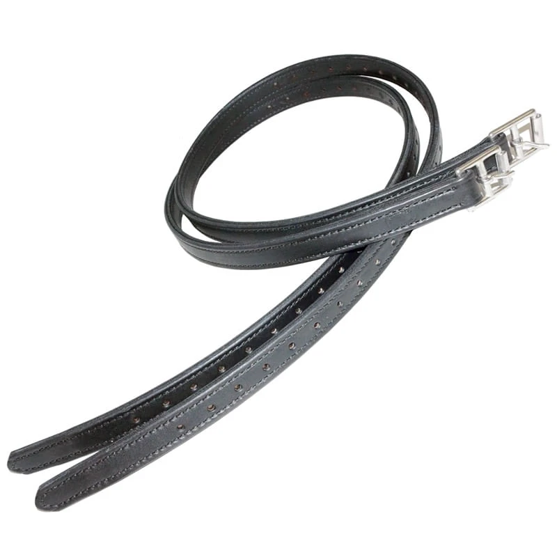 Nunn Finer 1" Stirrup Leathers - Black 1 Nunn Finer 1" Stirrup Leathers - Black