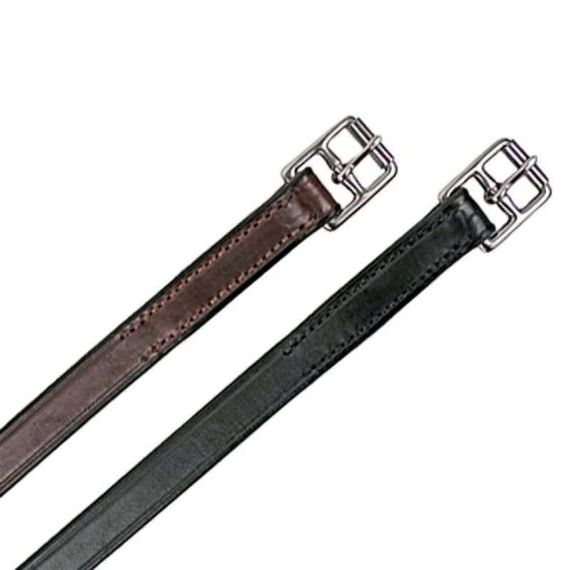 Nunn Finer 3/4" Stirrup Leathers - Black 2 Nunn Finer 3/4" Stirrup Leathers - Black - Image 2