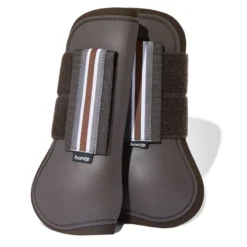Horze Adepto Tendon Boots - Dark Brown