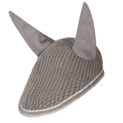 Horze Adepto Ear Net - Steel Grey