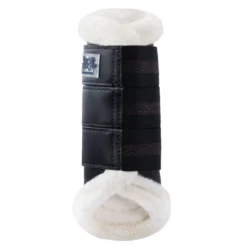 B Vertigo Drew Fleece Lined Brushing Boots - Black -Cheap Equine Nest Store 544416 800 800