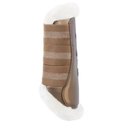 B Vertigo Drew Fleece Lined Brushing Boots - Cub Brown -Cheap Equine Nest Store 544531 800 800