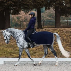 Horze Kiel Fleece Riding Blanket - Dark Navy -Cheap Equine Nest Store 552424 800 800