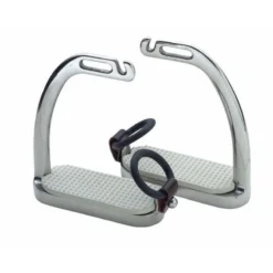 Shires Fillis Peacock Stirrups - Stainless Steel