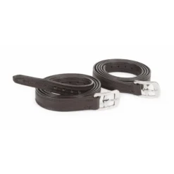 Shires Easy Care Non Stretch Stirrup Leathers - Havana