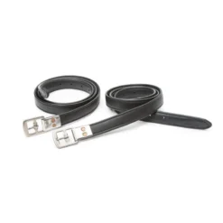 Shires Adelfia Grand Prix Stirrup Leathers - Black