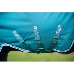 Amigo Bravo 12 Wug Turnout 250g - Storm Green/Aqua/Turquoise -Cheap Equine Nest Store 555699 800 800